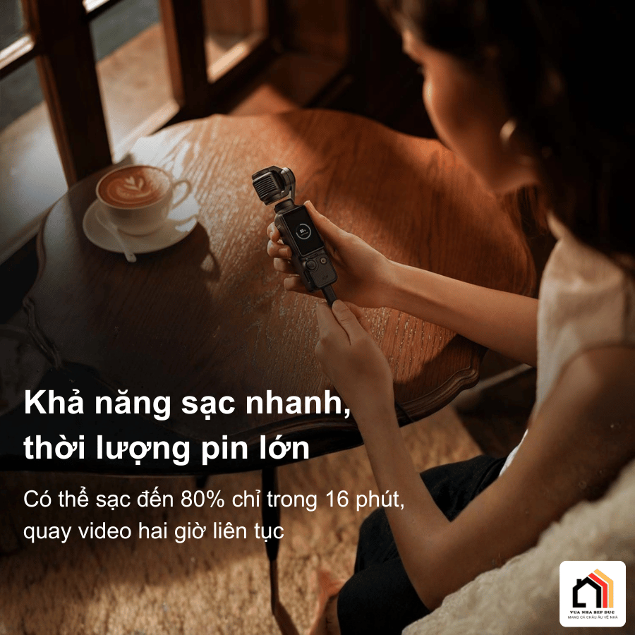 DJI Osmo Pocket 3 - Camera Cao Cấp Thế Hệ Mới 2026 tại Vua Nhà Bếp Đức 025