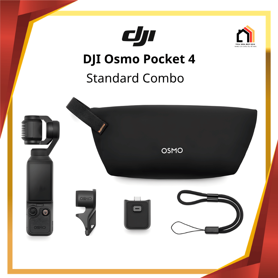 DJI Osmo Pocket 4 - Camera Thế Hệ Mới 2026
