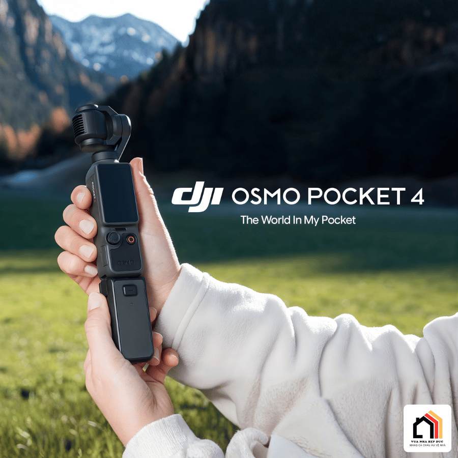 DJI Osmo Pocket 4 - Camera Thế Hệ Mới 2026 tại Vua Nhà Bếp Đức 02