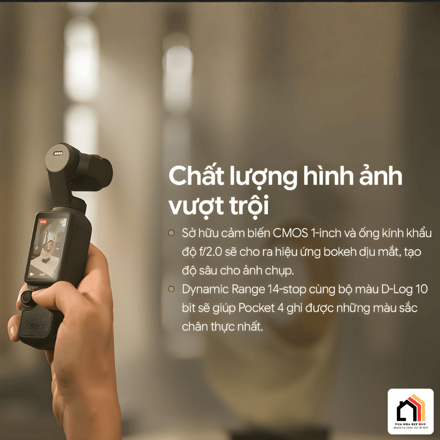 DJI Osmo Pocket 4 - Camera Thế Hệ Mới 2026 tại Vua Nhà Bếp Đức 06