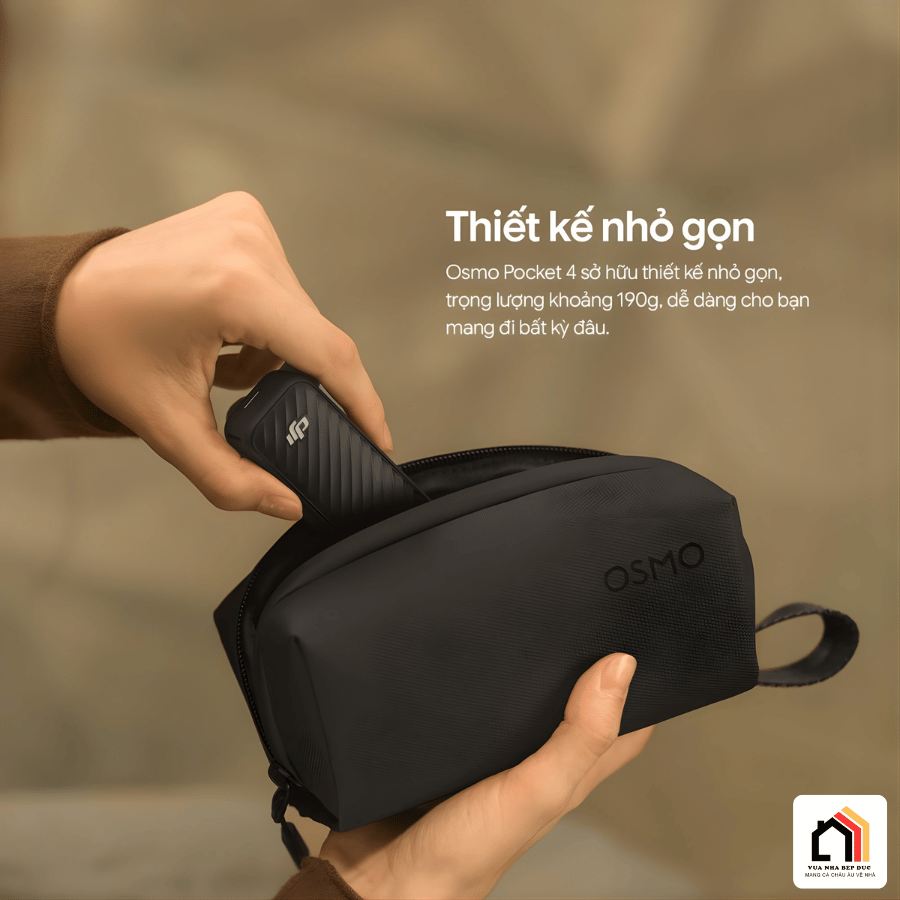 DJI Osmo Pocket 4 - Camera Thế Hệ Mới 2026 tại Vua Nhà Bếp Đức 09