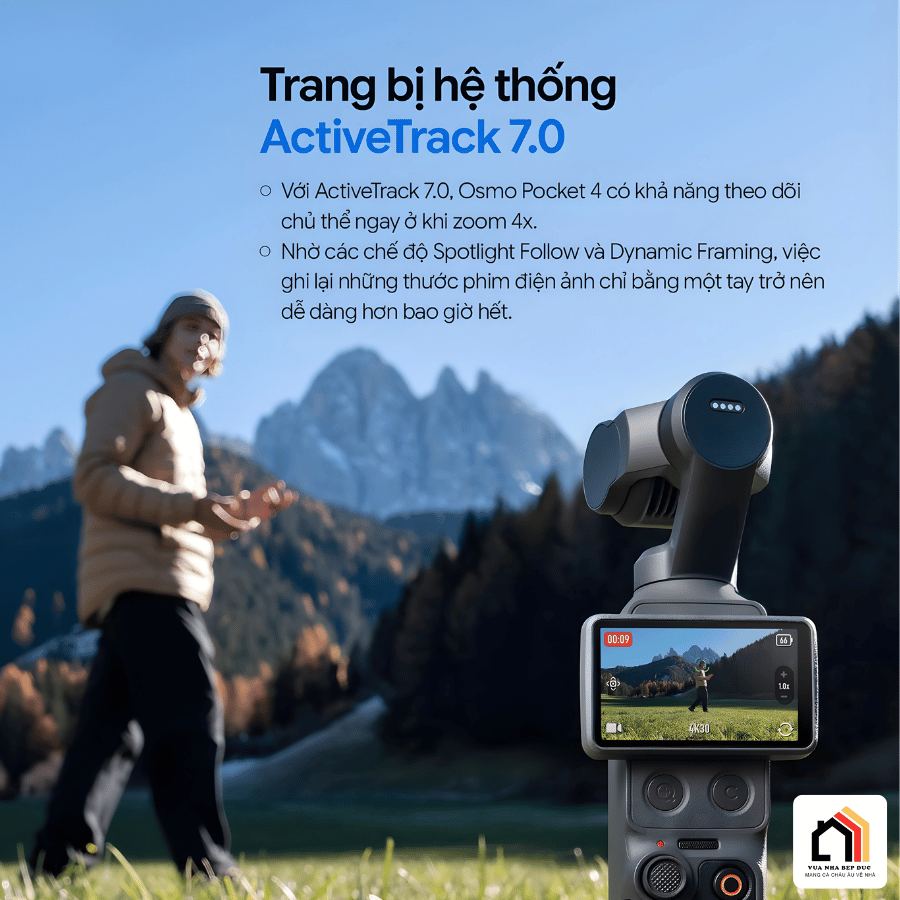 DJI Osmo Pocket 4 - Camera Thế Hệ Mới 2026 tại Vua Nhà Bếp Đức 12