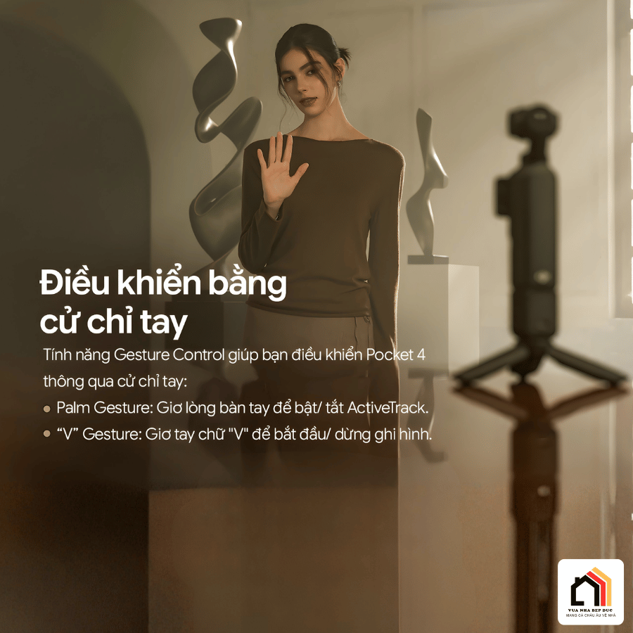 DJI Osmo Pocket 4 - Camera Thế Hệ Mới 2026 tại Vua Nhà Bếp Đức 14