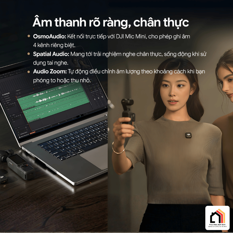 DJI Osmo Pocket 4 - Camera Thế Hệ Mới 2026 tại Vua Nhà Bếp Đức 18