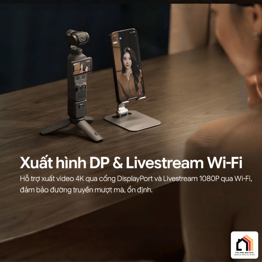 DJI Osmo Pocket 4 - Camera Thế Hệ Mới 2026 tại Vua Nhà Bếp Đức 22