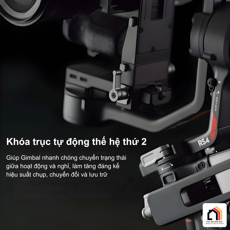 Gimbal DJI RS 4 - Gimbal Thế Hệ Mới 2026 tại Vua Nhà Bếp Đức 06