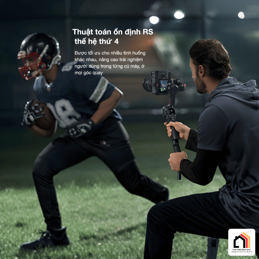 Gimbal DJI RS 4 - Gimbal Thế Hệ Mới 2026 tại Vua Nhà Bếp Đức 07