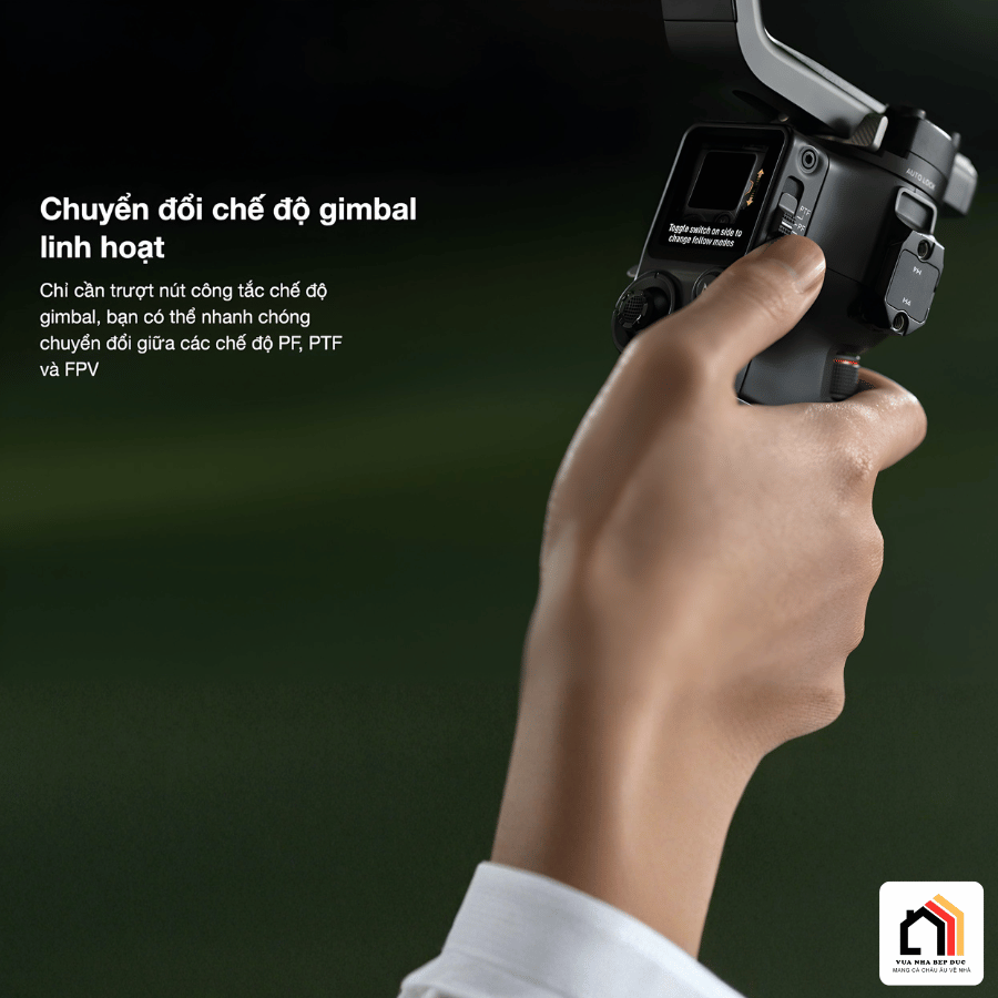 Gimbal DJI RS 4 - Gimbal Thế Hệ Mới 2026 tại Vua Nhà Bếp Đức 10