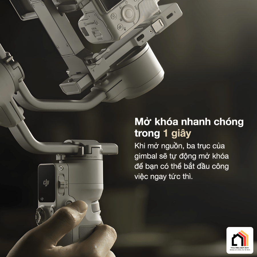 Gimbal DJI RS 4 Mini - Gimbal Thế Hệ Mới 2026 tại Vua Nhà Bếp Đức 10