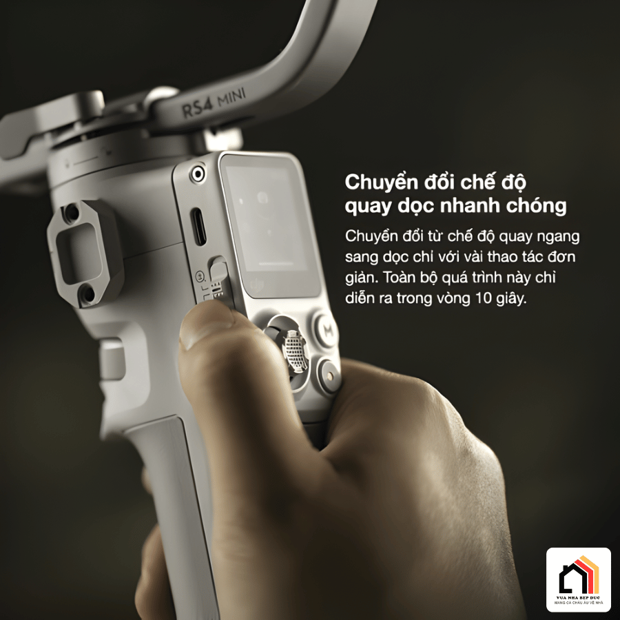 Gimbal DJI RS 4 Mini - Gimbal Thế Hệ Mới 2026 tại Vua Nhà Bếp Đức 11