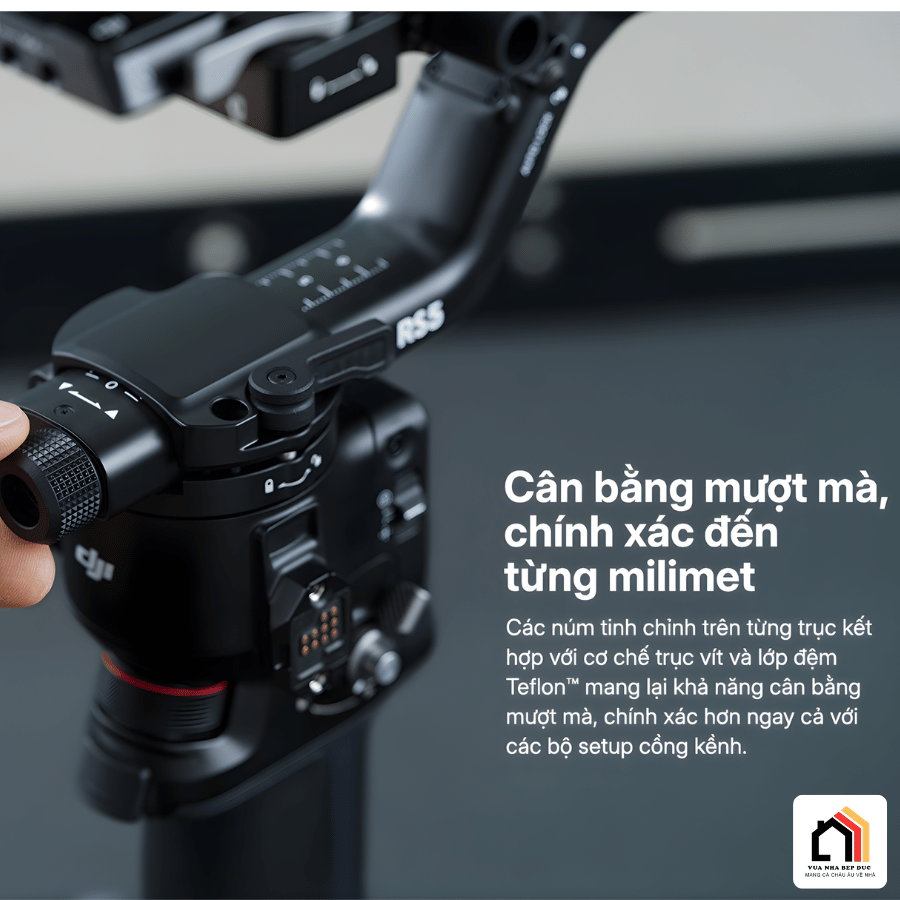 Gimbal DJI RS5 - Gimbal Thế Hệ Mới 2026 tại Vua Nhà Bếp Đức 13