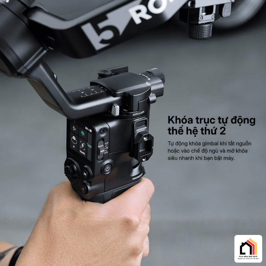 Gimbal DJI RS5 - Gimbal Thế Hệ Mới 2026 tại Vua Nhà Bếp Đức 15