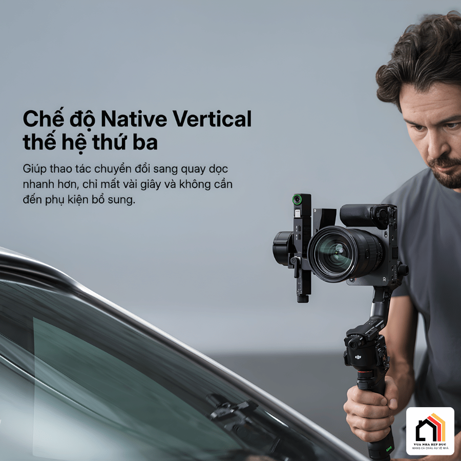 Gimbal DJI RS5 - Gimbal Thế Hệ Mới 2026 tại Vua Nhà Bếp Đức 16