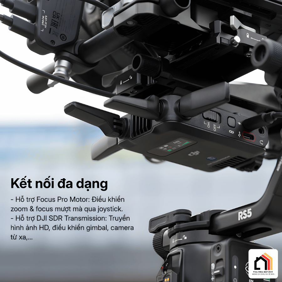 Gimbal DJI RS5 - Gimbal Thế Hệ Mới 2026 tại Vua Nhà Bếp Đức 19
