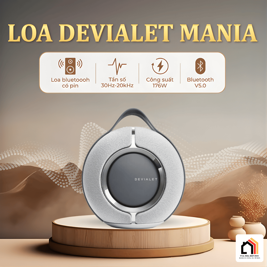 Devialet Mania - Siêu Phẩm Loa Cao Cấp Thông Minh 2026 tại Vua Nhà Bếp Đức 19