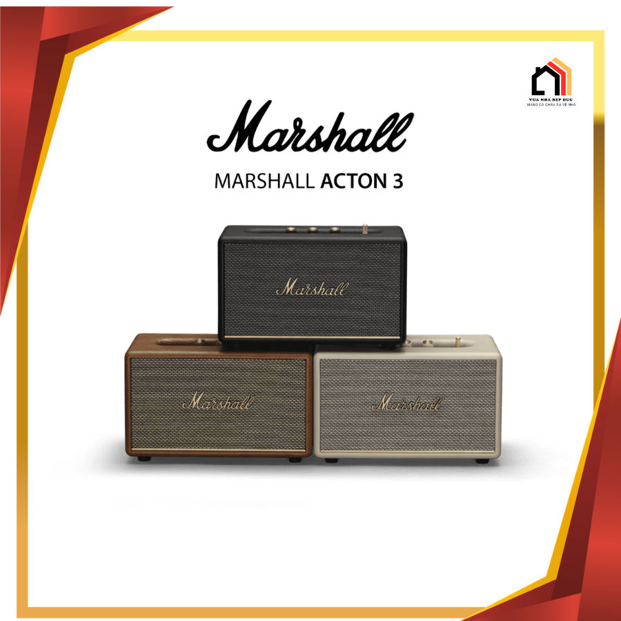 MARSHALL ACTON 3 - Siêu Phẩm Loa Thông Minh 2026