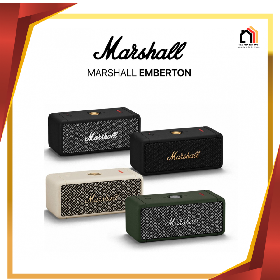Marshall Emberton 2 - Siêu Phẩm Loa Thông Minh 2026