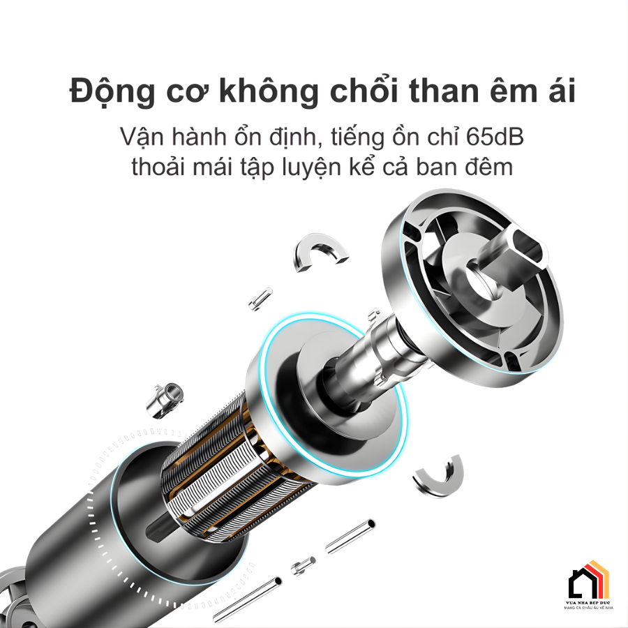 Kingsmith C2 - Máy chạy bộ thế hệ mới 2026 tại Vua Nhà Bếp Đức 07