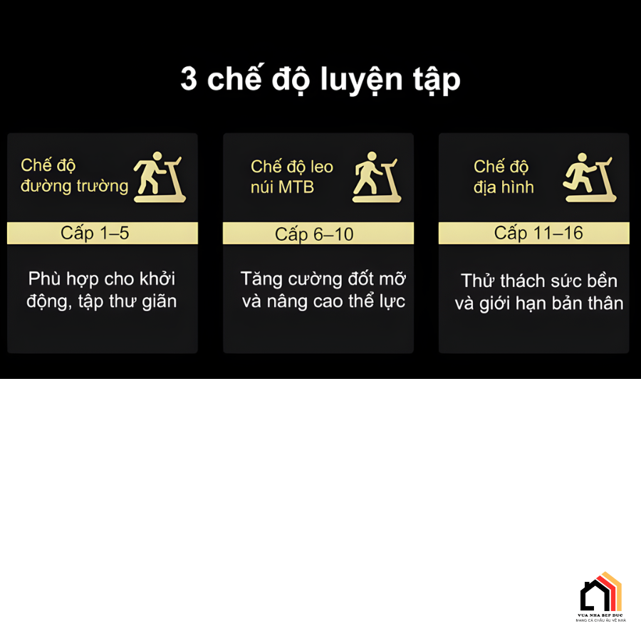 Lumias X26 - Máy chạy bộ leo dốc gấp gọn thế hệ mới 2026 tại Vua Nhà Bếp Đức 06