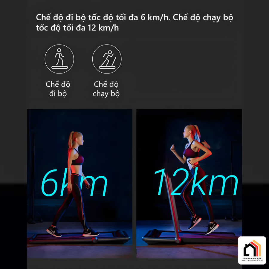 KingSmith K12 - Máy Chạy Bộ Thông Minh Thế Hệ Mới 2026 tại Vua Nhà Bếp Đức 05