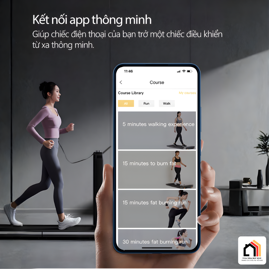 KingSmith X21 - Máy chạy bộ thông minh thế hệ mới 2026 tại Vua Nhà Bếp Đức 11