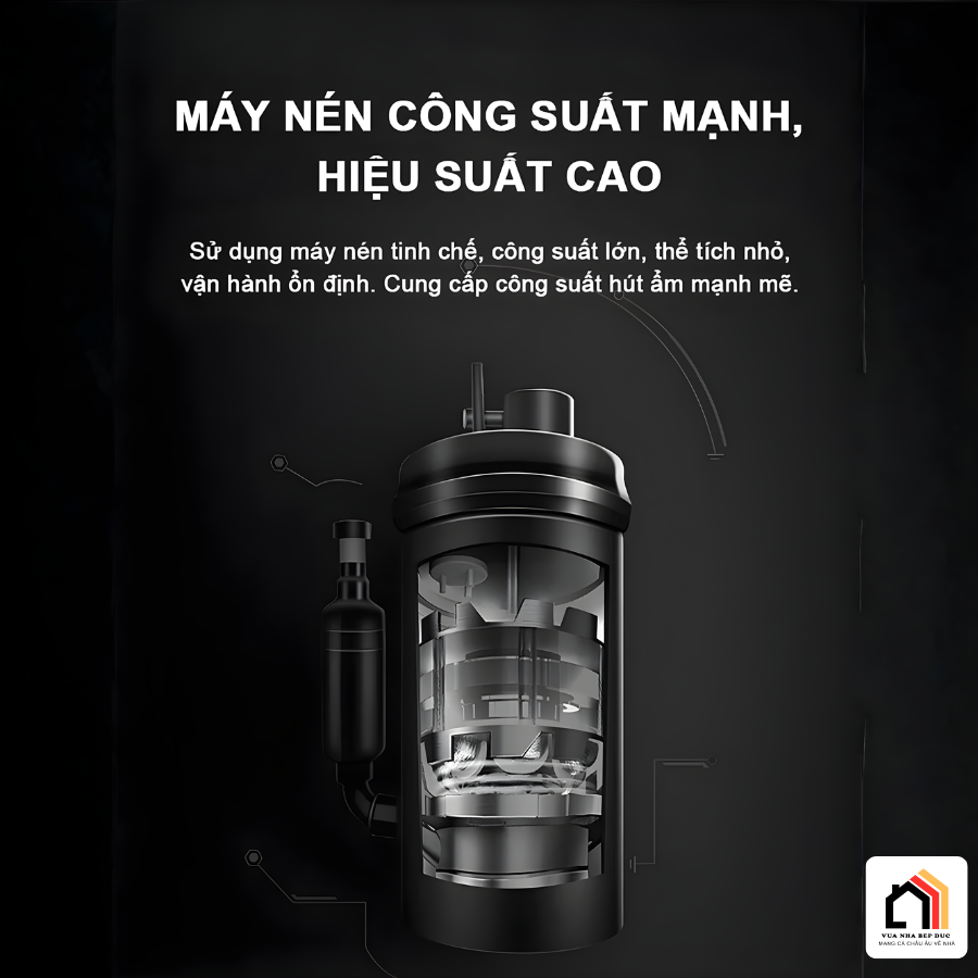 Lumias LMD-20L - Máy hút ẩm không khí hàng chính hãng tại Vua Nhà Bếp Đức 05