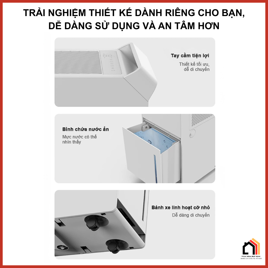 Lumias LMD-20L - Máy hút ẩm không khí hàng chính hãng tại Vua Nhà Bếp Đức 09