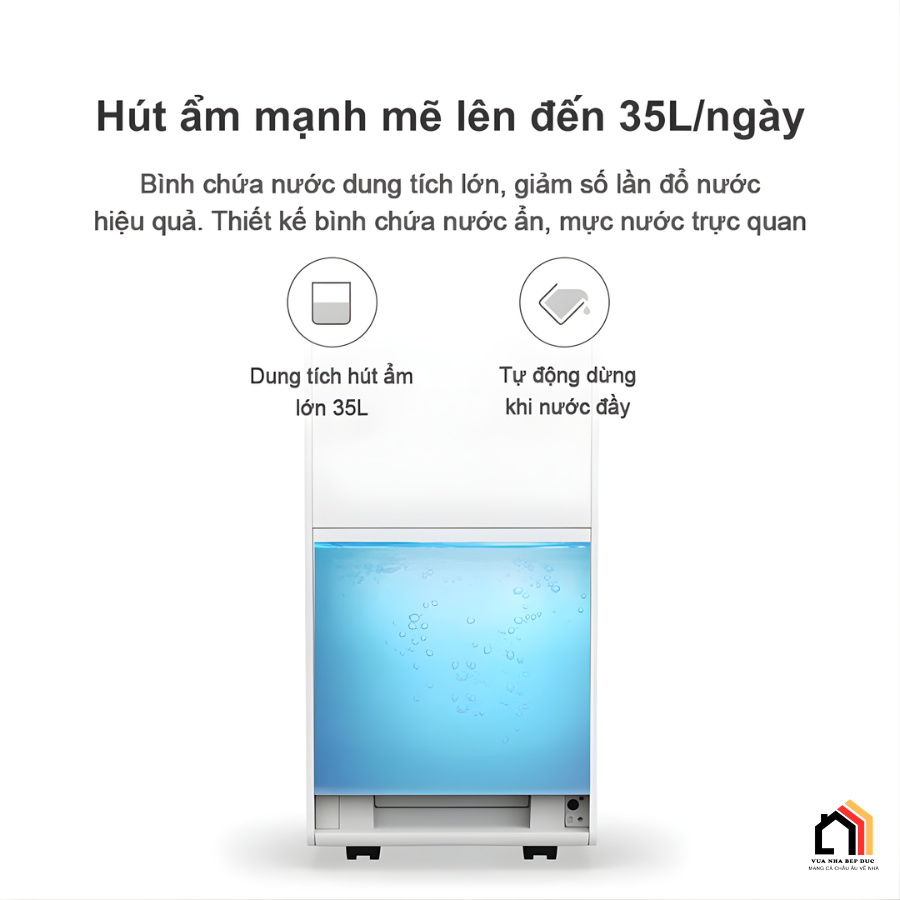 LUMIAS LMD-35L - Máy hút ẩm không khí hàng chính hãng tại Vua Nhà Bếp Đức 03