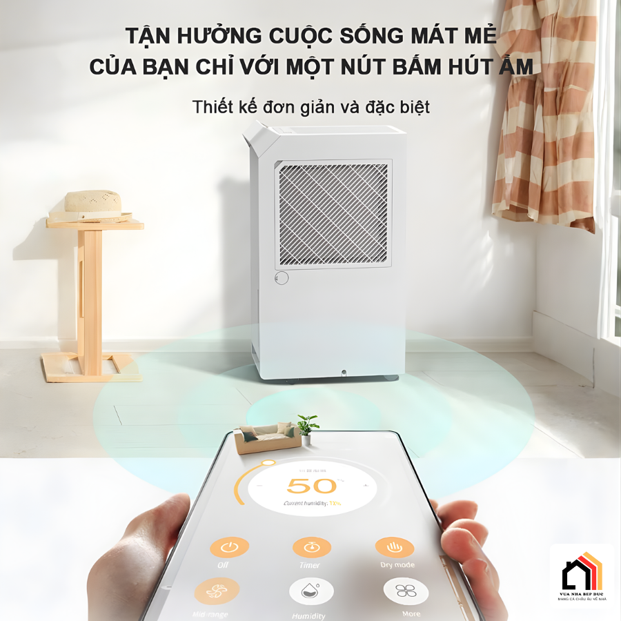 LUMIAS LMD-35L - Máy hút ẩm không khí hàng chính hãng tại Vua Nhà Bếp Đức 06