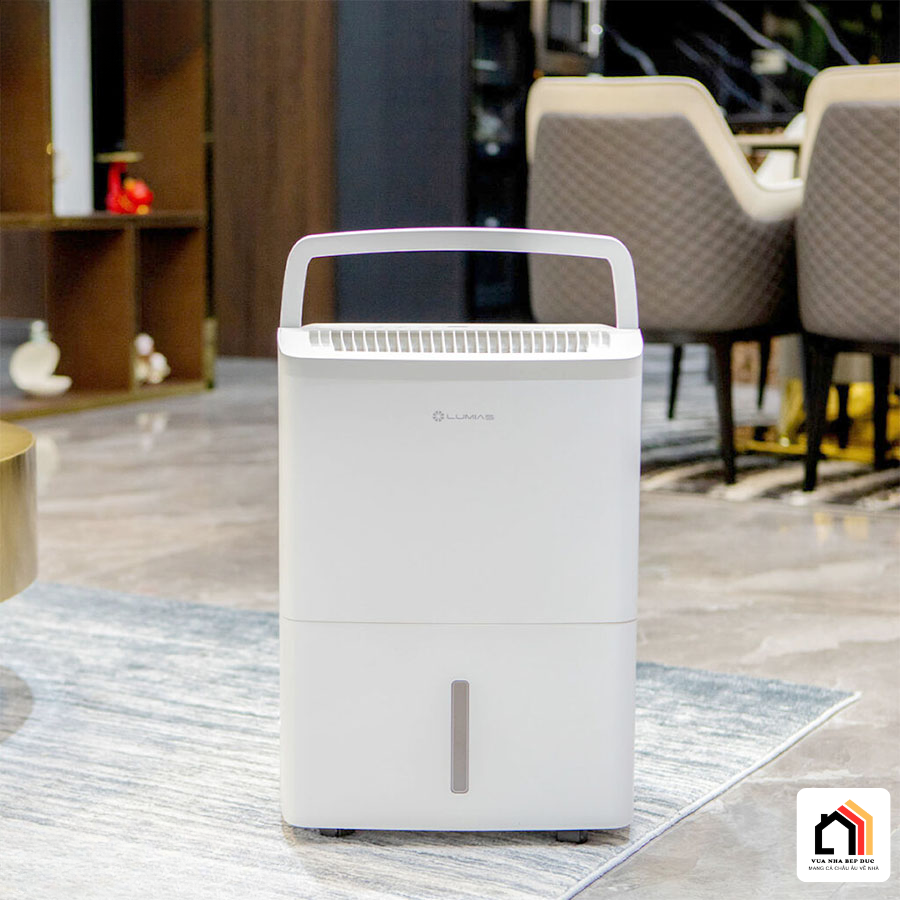 Máy hút ẩm kiêm lọc không khí Lumias D6S-20L tại Vua Nhà Bếp Đức 03