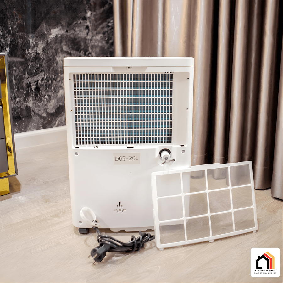 Máy hút ẩm kiêm lọc không khí Lumias D6S-20L tại Vua Nhà Bếp Đức 07