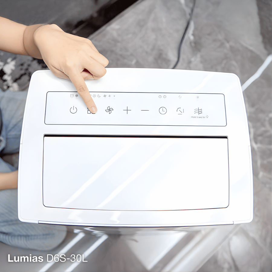 Lumias D6S-30L - Máy Hút Ẩm Kiêm Lọc Không Khí 2026 tại Vua Nhà Bếp Đức 05