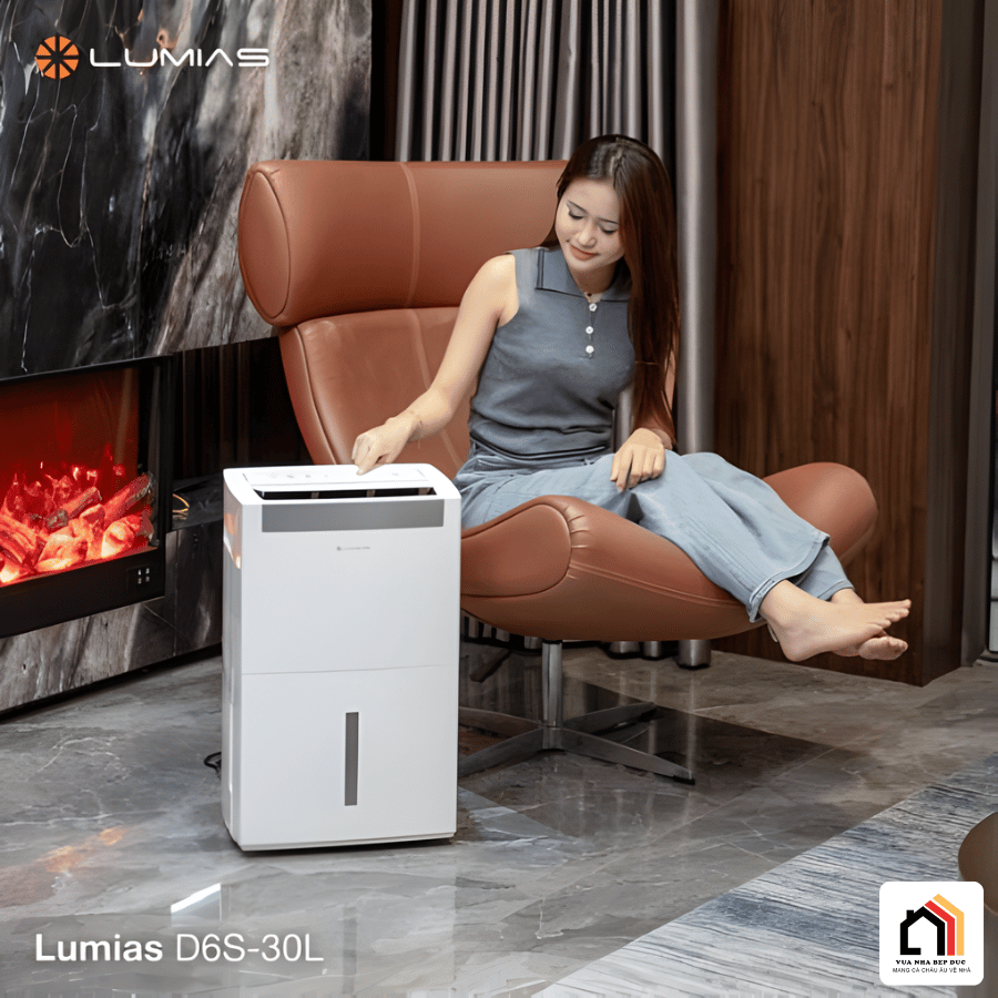 Lumias D6S-30L - Máy Hút Ẩm Kiêm Lọc Không Khí 2026 tại Vua Nhà Bếp Đức 08