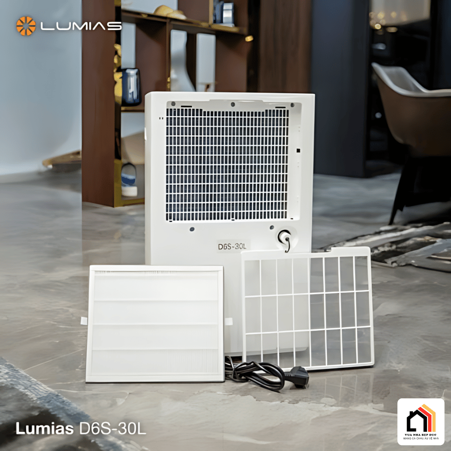 Lumias D6S-30L - Máy Hút Ẩm Kiêm Lọc Không Khí 2026 tại Vua Nhà Bếp Đức 10