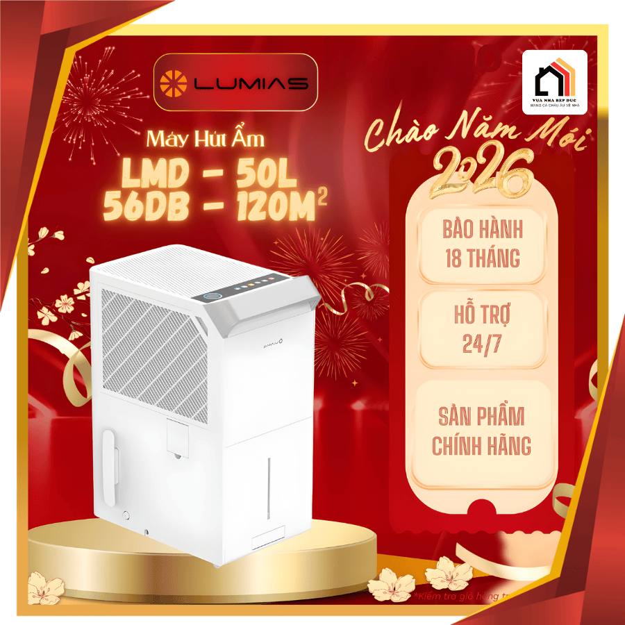 Lumias LMD-50L - Máy Hút Ẩm Không Khí Hàng Chính Hãng