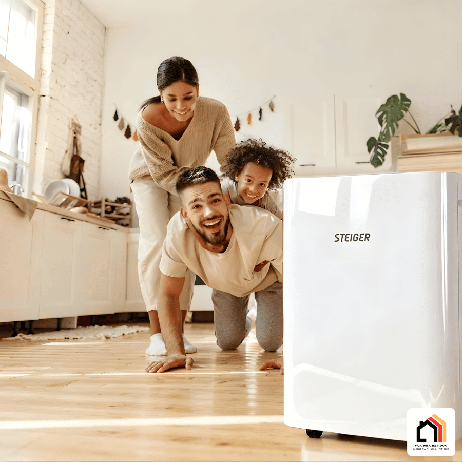 Máy hút ẩm Steiger 825DW/ 25L - Siêu Sale 2026 tại Vua Nhà Bếp Đức 05