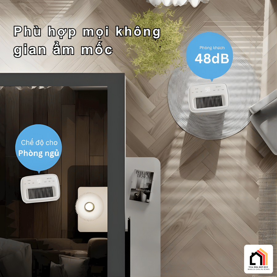 Máy hút ẩm Steiger 836DW/ 36L - Siêu Sale 2026 tại Vua Nhà Bếp Đức 04