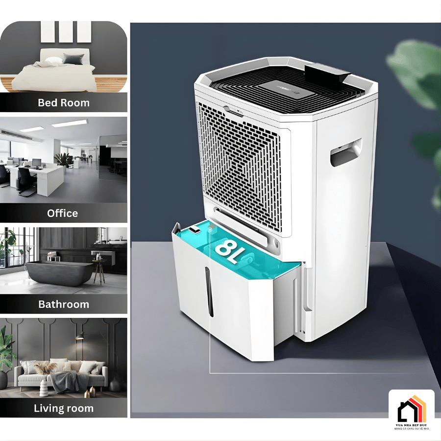 Máy Hút Ẩm Steiger 855BW/ 55L - Siêu Sale 2026 tại Vua Nhà Bếp Đức 03