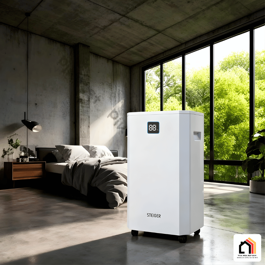 Máy Hút Ẩm Steiger 855DW/ 55L - Siêu Sale 2026 tại Vua Nhà Bếp Đức 08