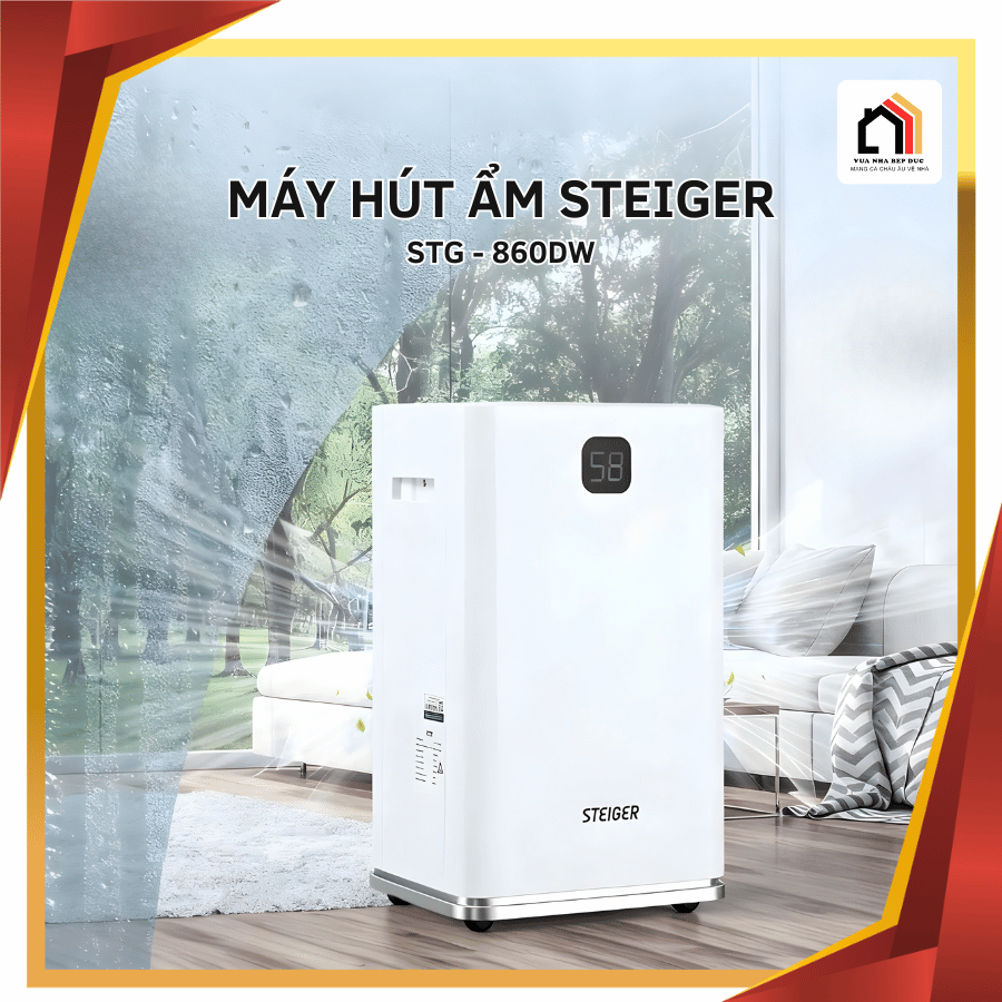 Steiger 860DW/ 60L - Máy Hút Ẩm Siêu Sale 2026