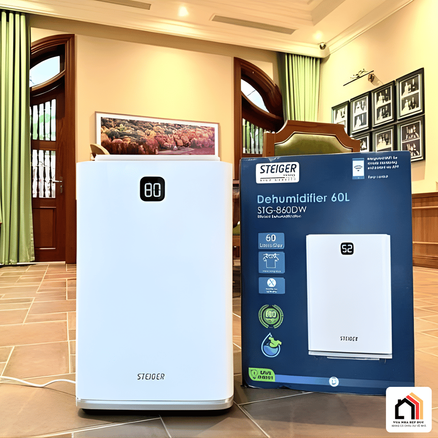 Máy hút ẩm Steiger 860DW/ 60L - Siêu Sale 2026 tại Vua Nhà Bếp Đức 11