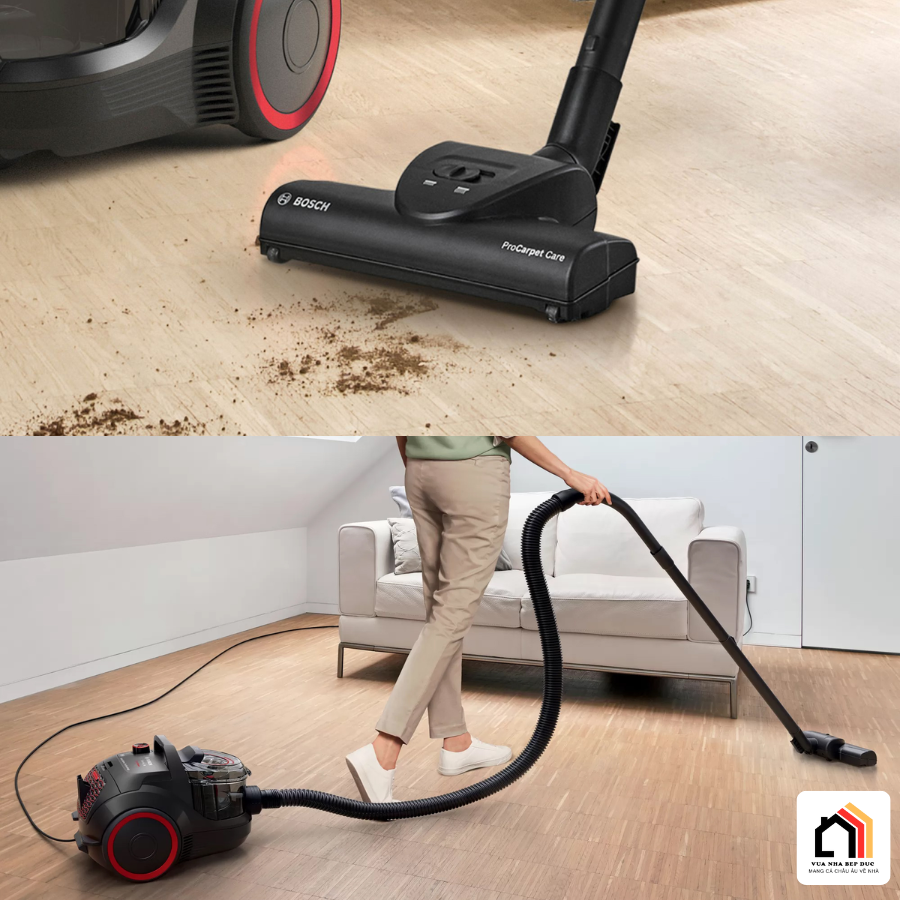 BOSCH BGS21WPOW - Máy hút bụi thế hệ mới 2026 tại Vua Nhà Bếp Đức 06