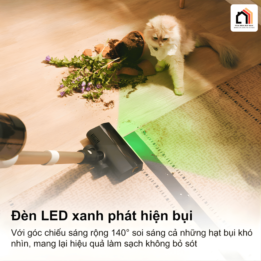 Roborock H60 Hub Pro - Máy hút bụi cầm tay thế hệ mới 2026 tại Vua Nhà Bếp Đức 09