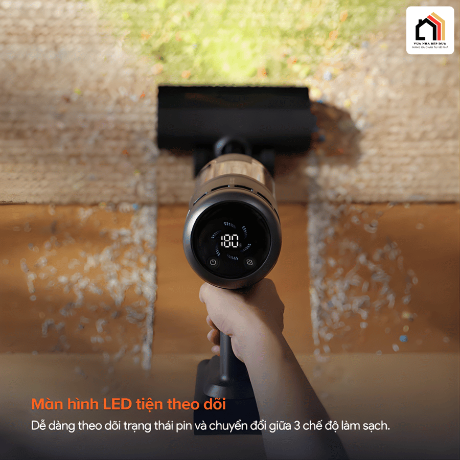 Roborock H60 Ultra - Máy Hút Bụi Cầm Tay 2026 tại Vua Nhà Bếp Đức 09