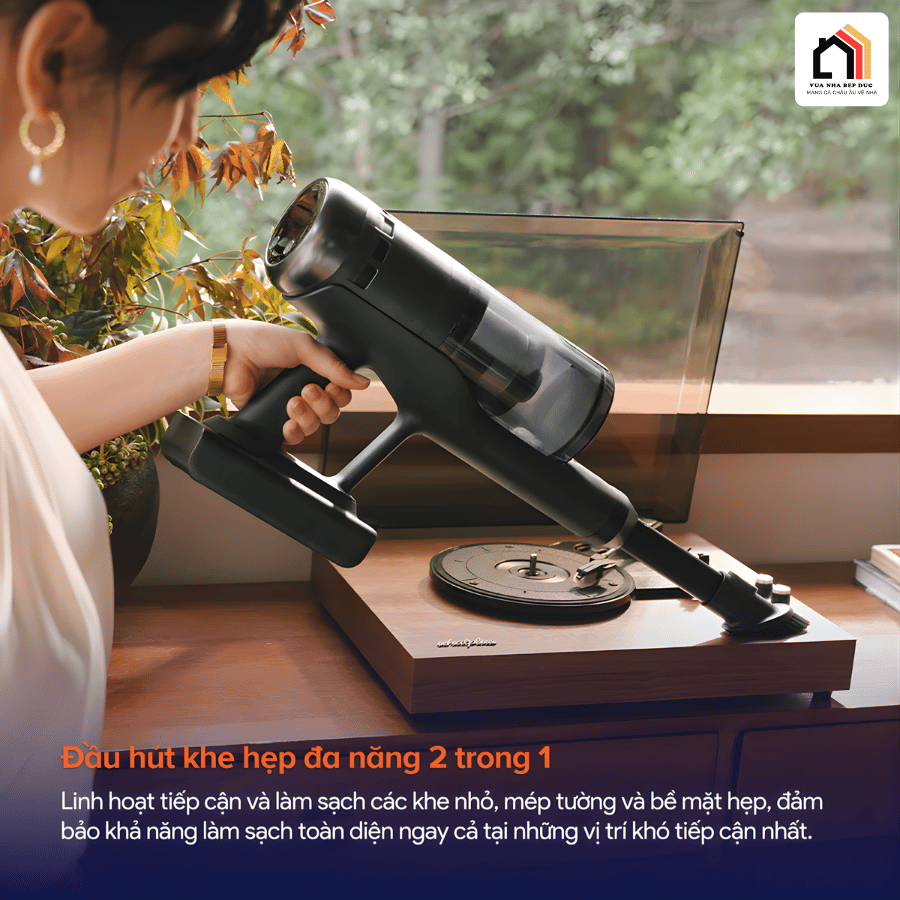 Roborock H60 Ultra - Máy Hút Bụi Cầm Tay 2026 tại Vua Nhà Bếp Đức 11