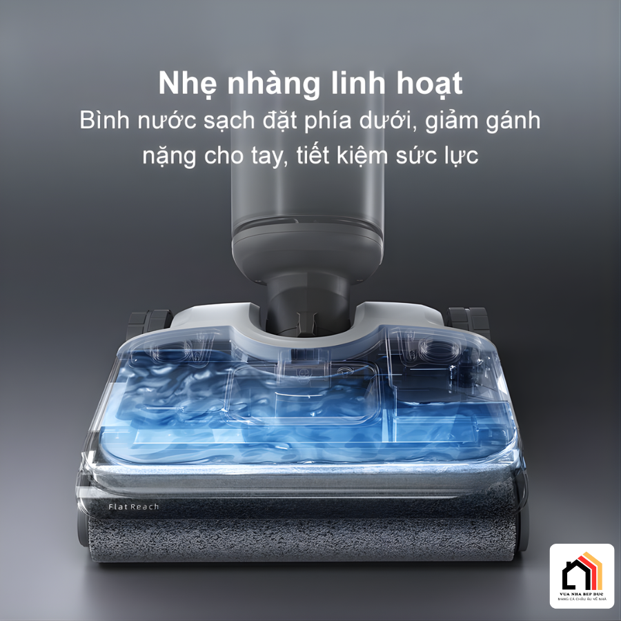 Roborock F25 - máy hút bụi lau nhà cầm tay bản quốc tế tại Vua Nhà Bếp Đức 04