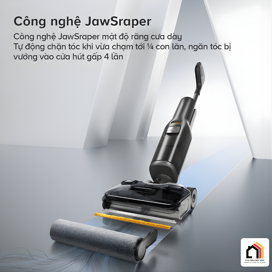 Roborock F25 - máy hút bụi lau nhà cầm tay bản quốc tế tại Vua Nhà Bếp Đức 05