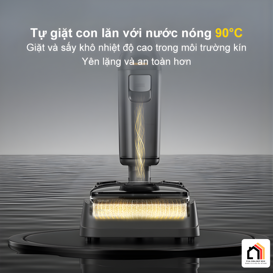 Roborock F25 - máy hút bụi lau nhà cầm tay bản quốc tế tại Vua Nhà Bếp Đức 08