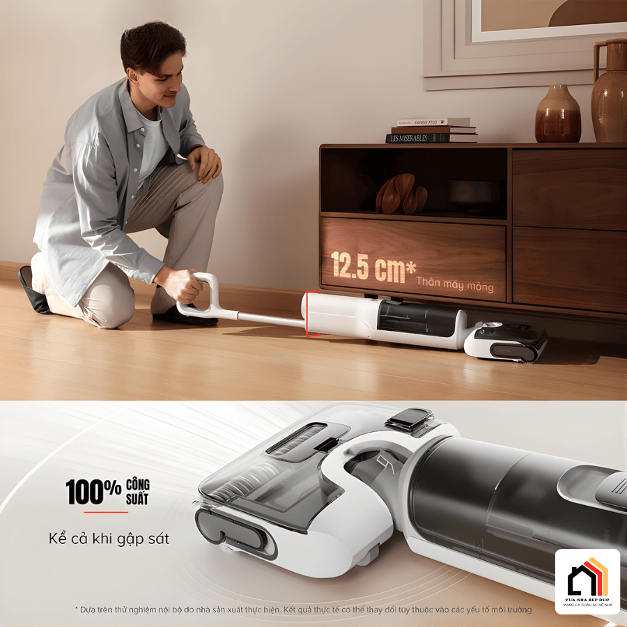 Roborock F25 RT - Máy hút bụi lau nhà cầm tay bản quốc tế tại Vua Nhà Bếp Đức 04