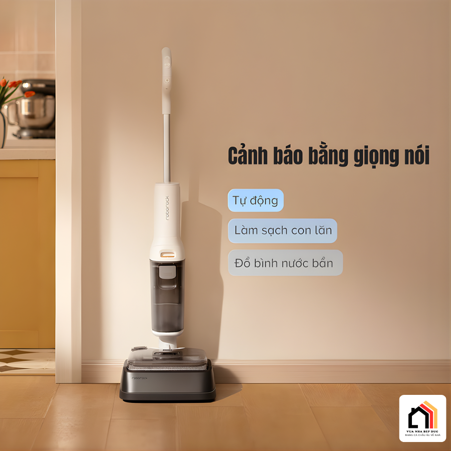 Roborock F25 RT - Máy hút bụi lau nhà cầm tay bản quốc tế tại Vua Nhà Bếp Đức 09